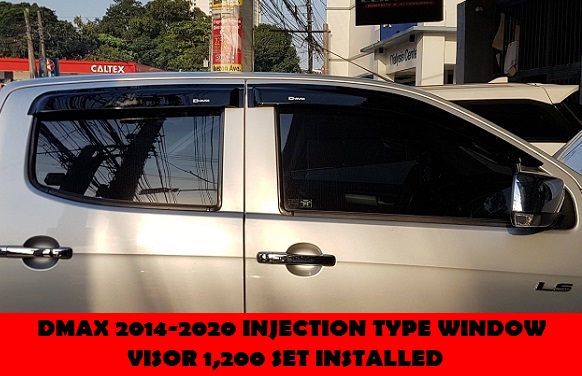 WINDOW VISOR DMAX 2014-2020 